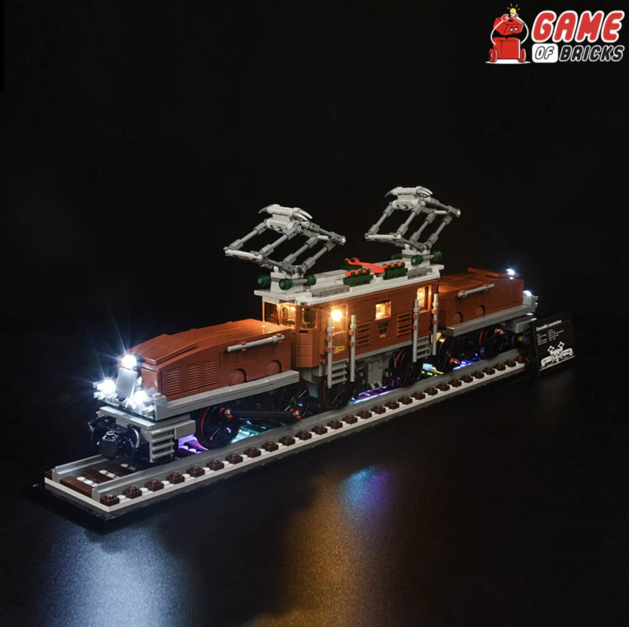 Review of the LEGO Crocodile Locomotive Set 10277 Riding the Rails of